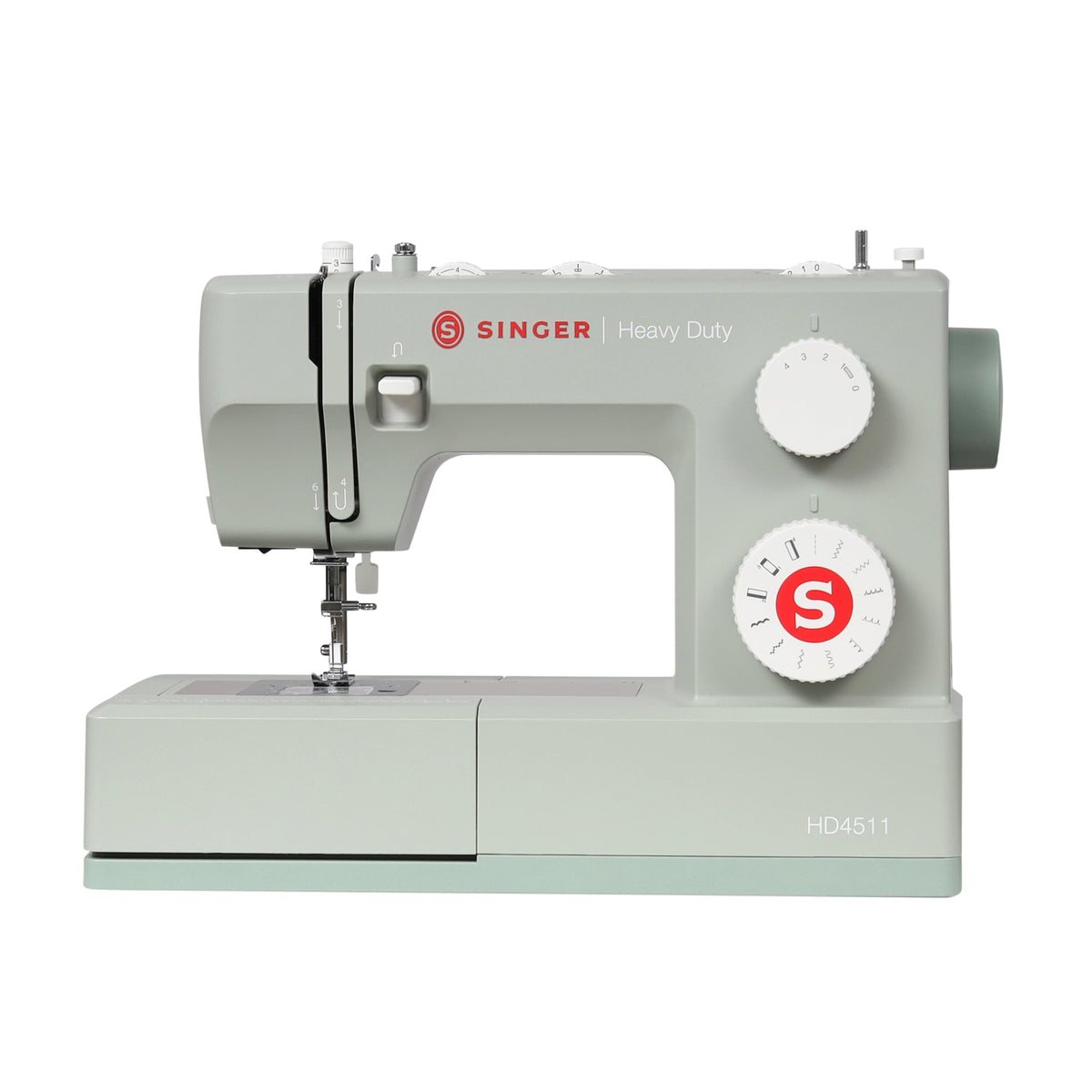 Singer Heavy Duty 4511 Sage sewing machine front view