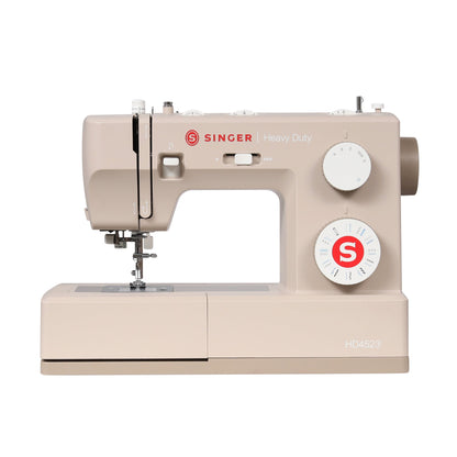 Singer Heavy Duty 4523 Next Evolution beige sewing machine front view