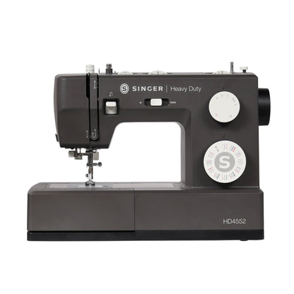 Singer Heavy Duty 4552 Charcoal sewing machine front view