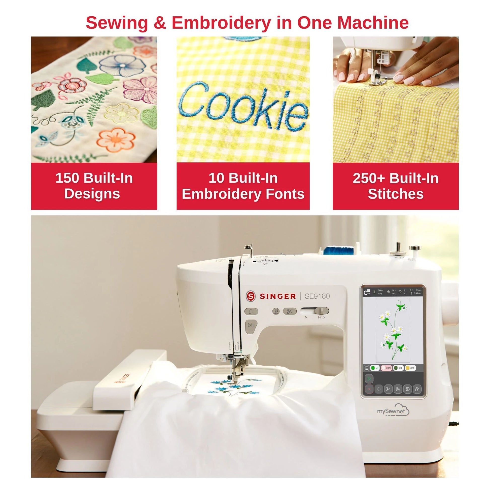 SINGER M1500 Sewing Machine with 6 Built-In Stitches for sale online