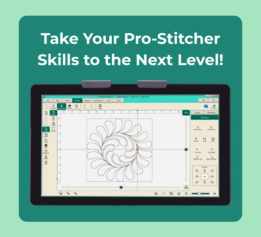 Take Your Pro-Stitcher Skills to the Next Level Virtual Event