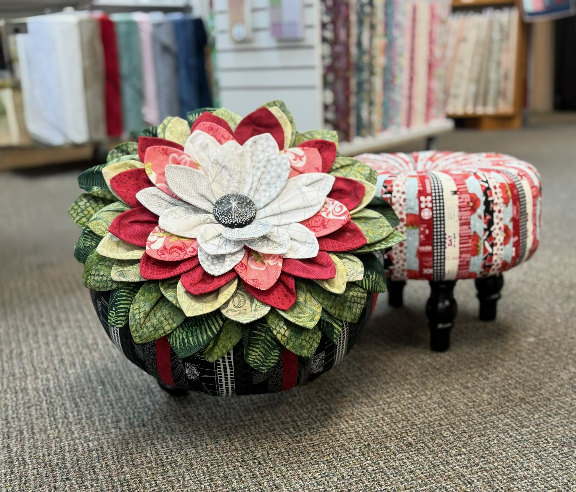 Pieced Tuffet Class