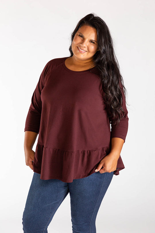 Chalk & Notch - Waterfall Raglan Pattern