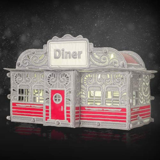 OESD Freestanding Diner Embroidery Design