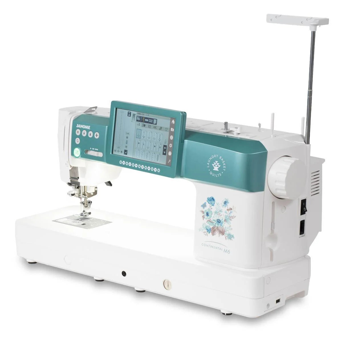 Janome Continental M6 Laundry Basket Quilts Special Edition Sewing and Quilting Machine