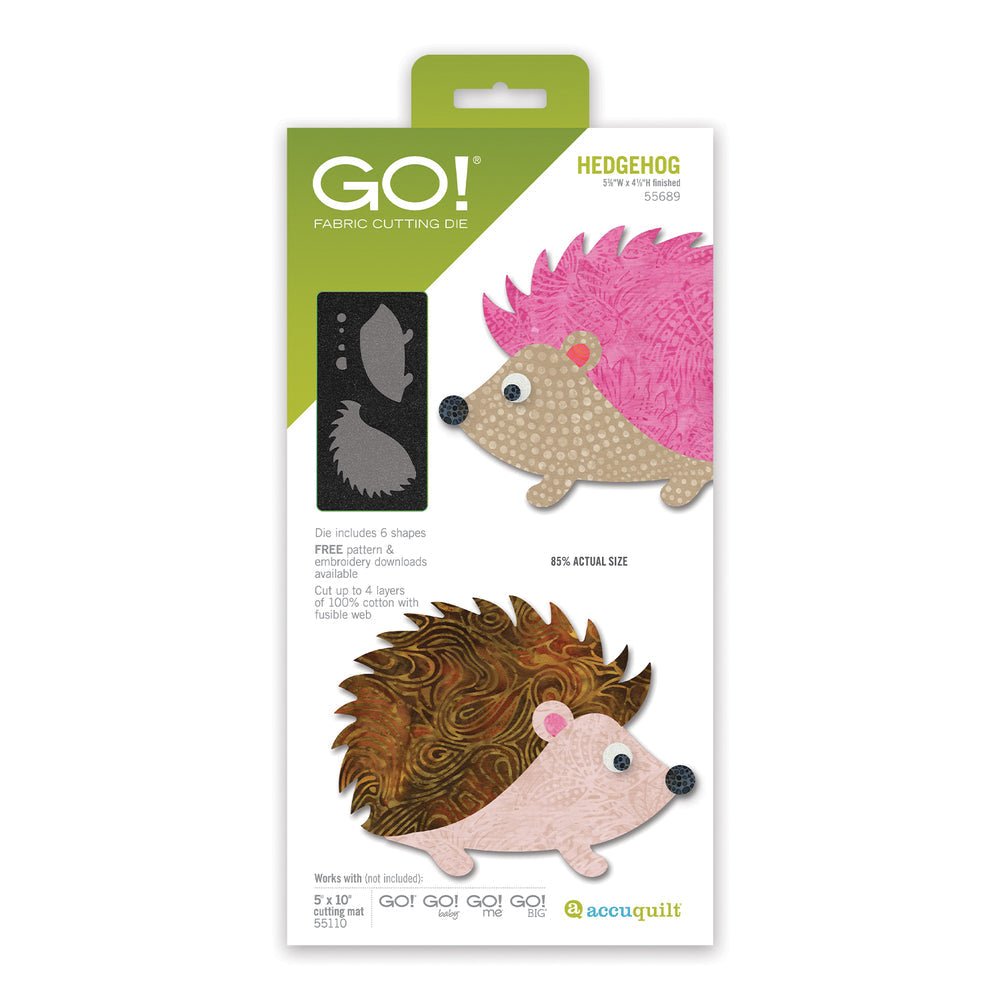 AccuQuilt GO! Hedgehog Die