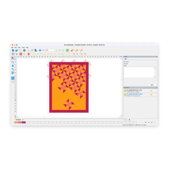 AccuQuiltable Design Software