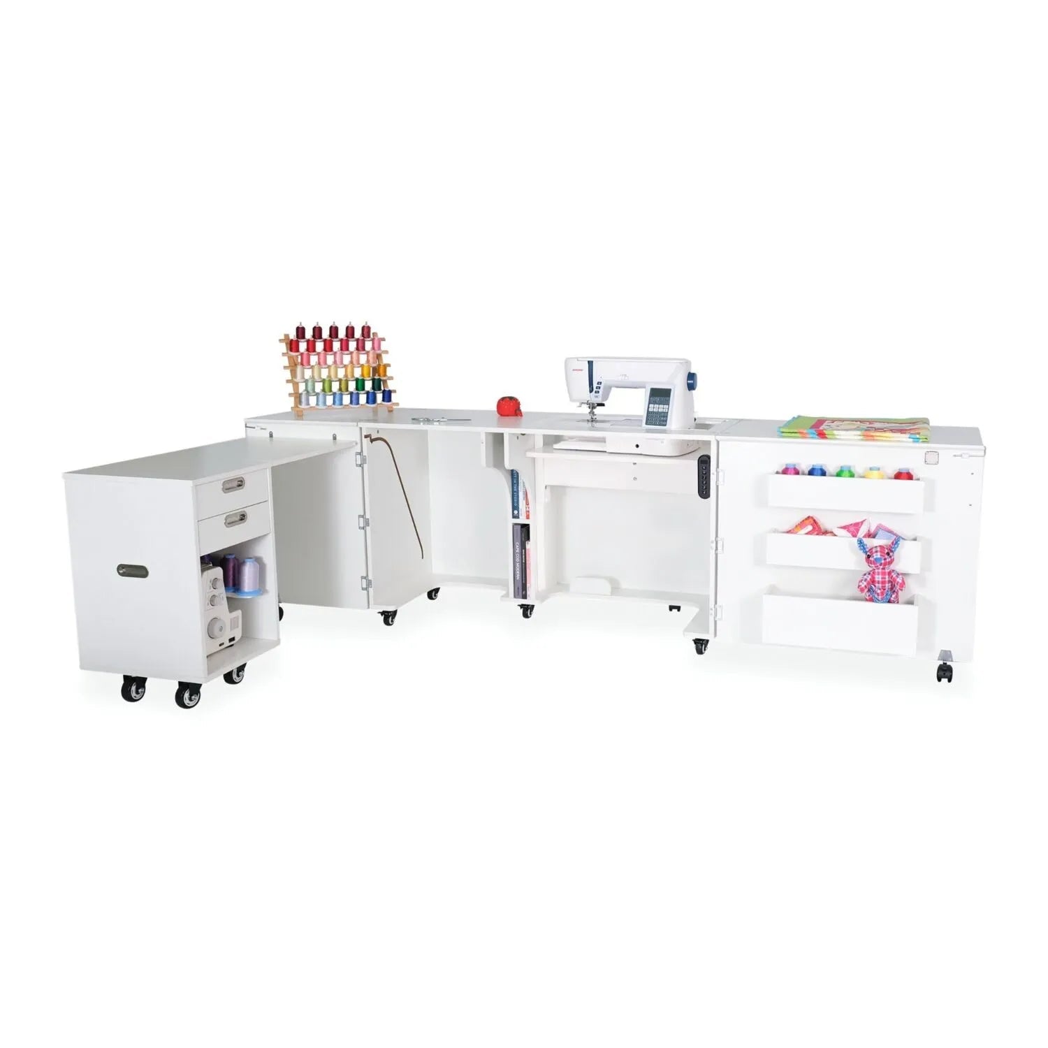 Aussie Dual Rail Electric Sewing Cabinet
