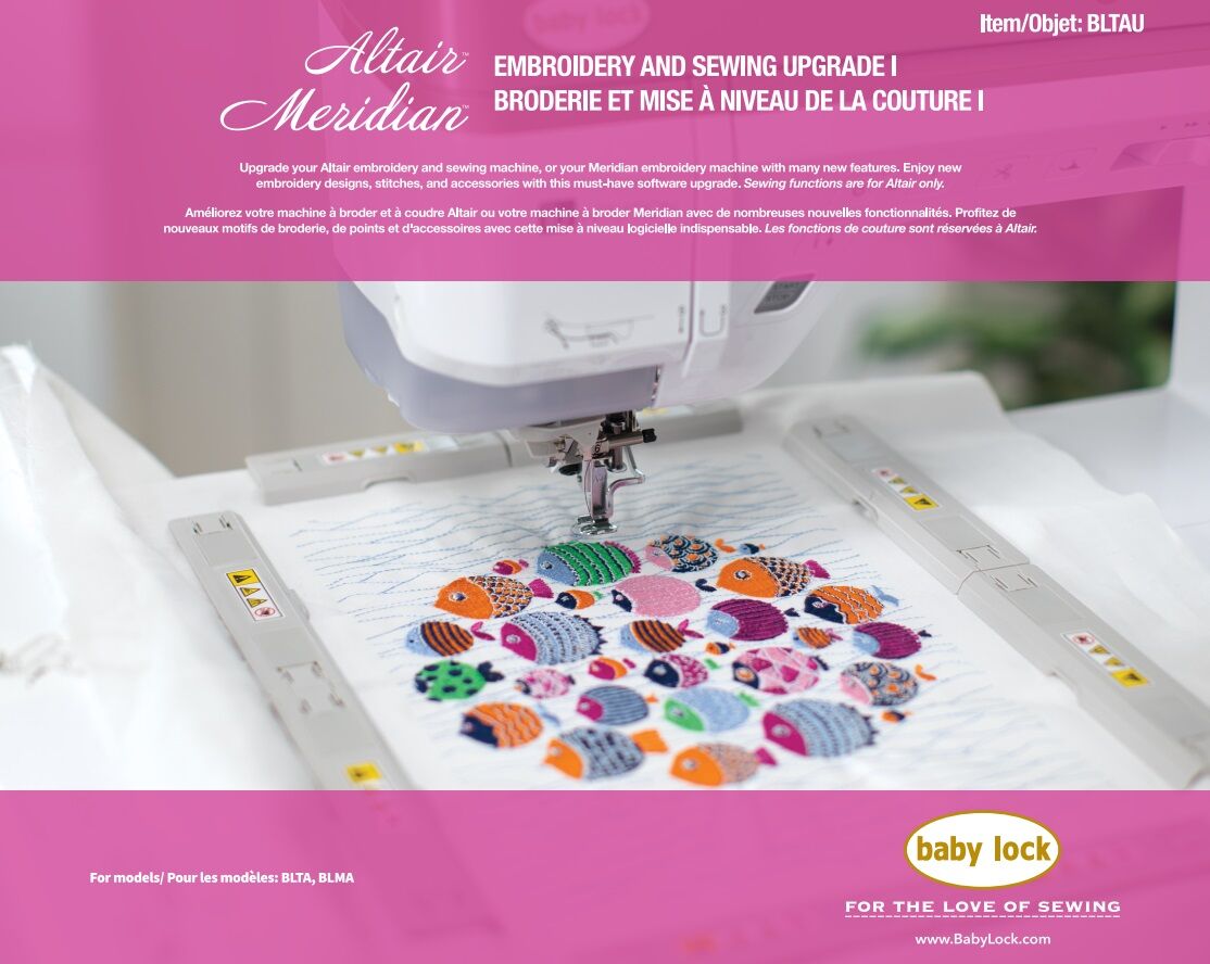 Baby Lock Altair & Meridian Upgrade I - with FREE Gift