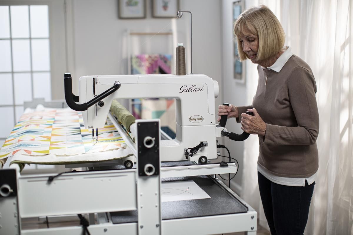Baby Lock Gallant Longarm Quilting Machine with 8-Foot Villa Frame