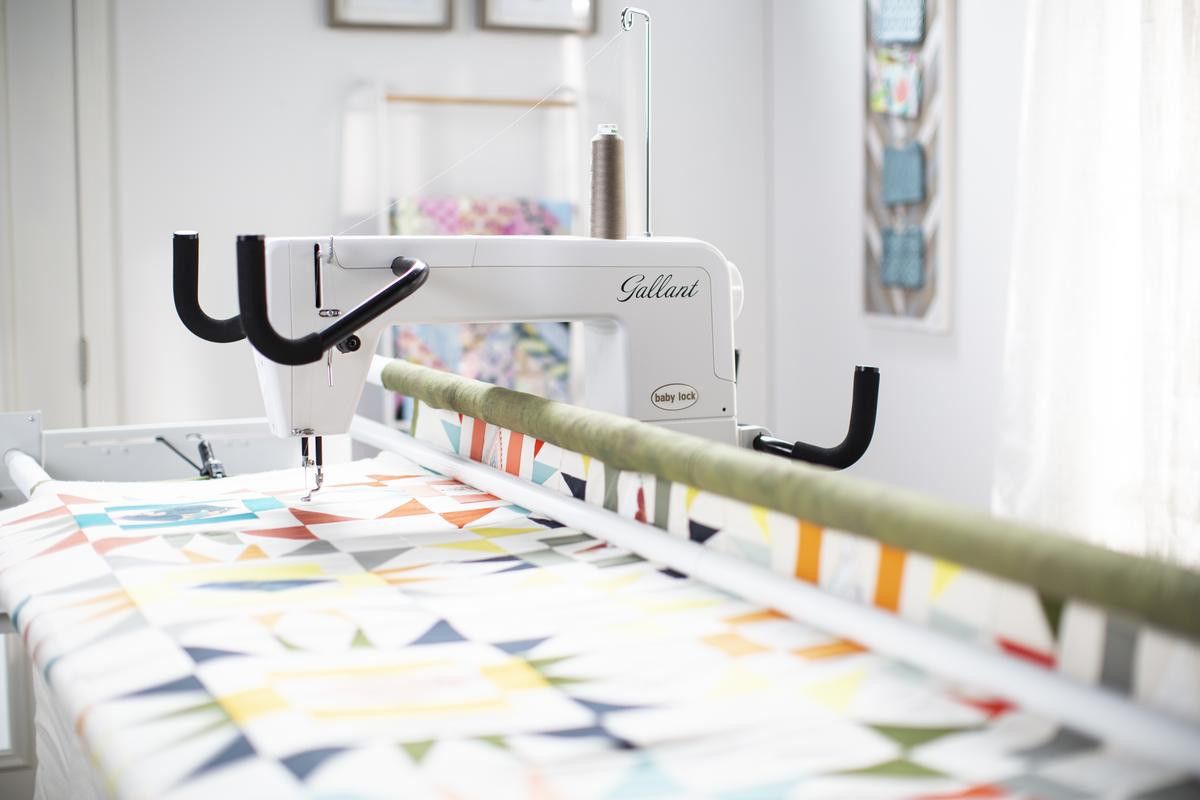 Baby Lock Gallant Longarm Quilting Machine with 8-Foot Villa Frame