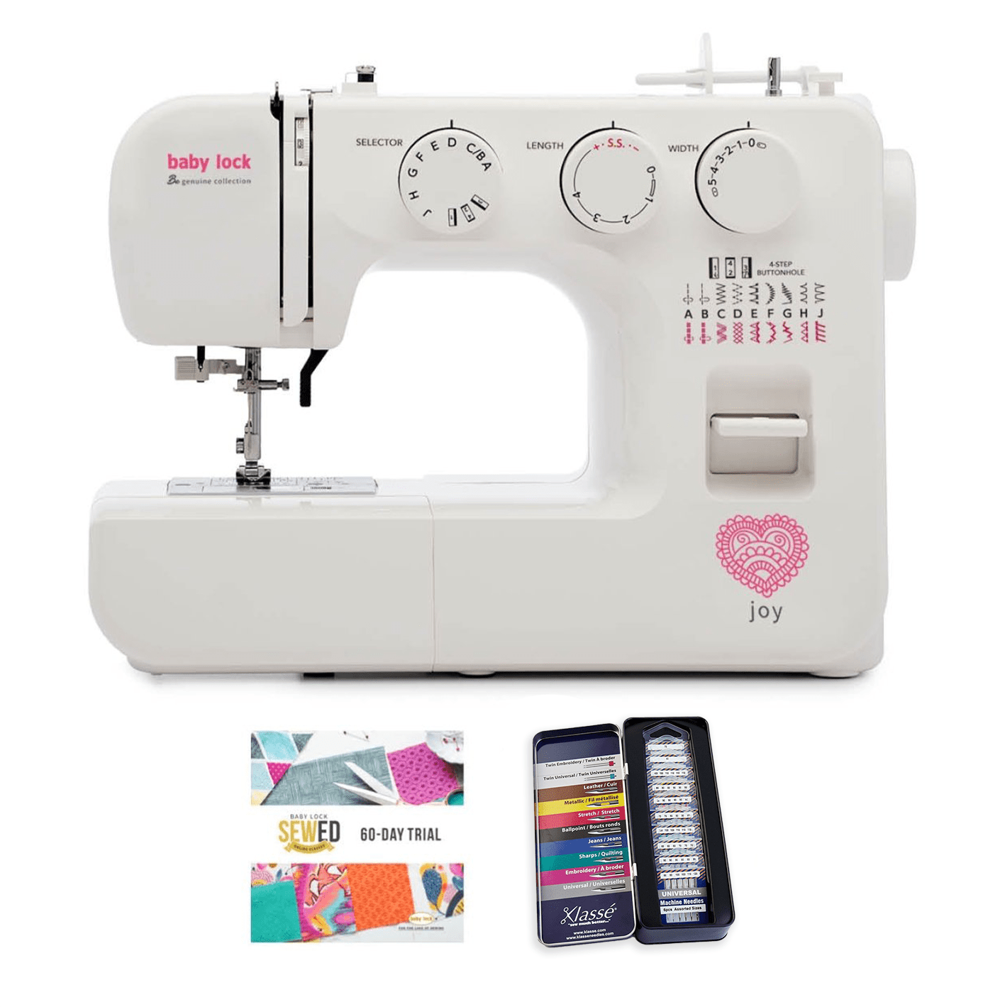 Baby Lock Joy Sewing Machine from the Genuine Collection
