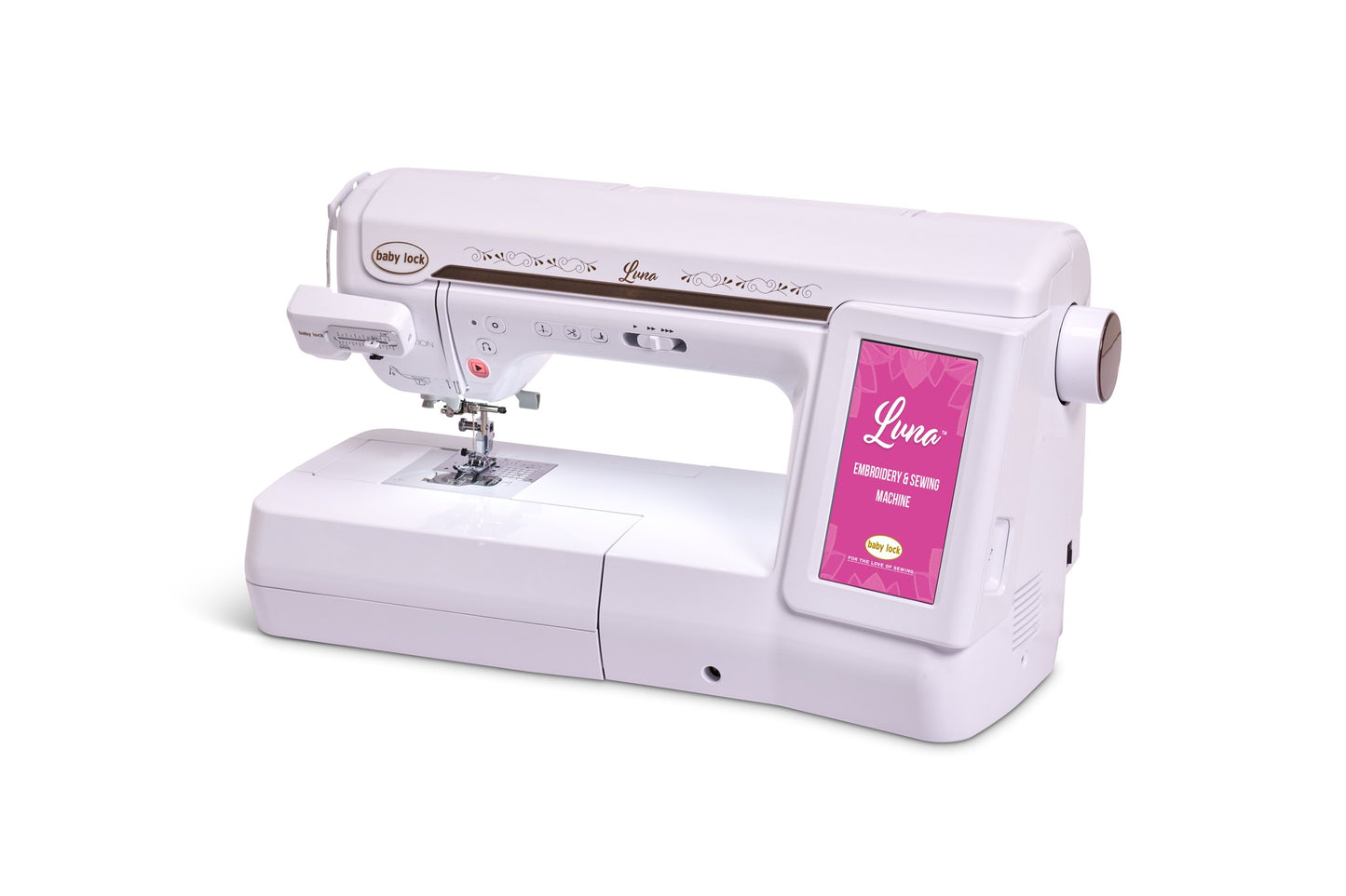 Baby Lock Luna sewing machine, right side view