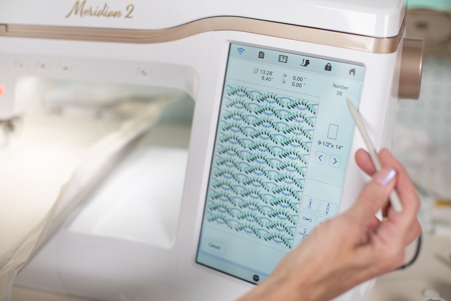 Meridian Ring Machine Baby Lock Meridian 2 Dedicated Embroidery Machine