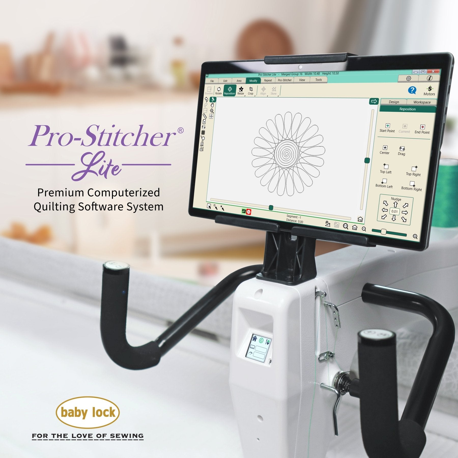 Baby Lock Pro-Stitcher Lite Computerized Quilting System