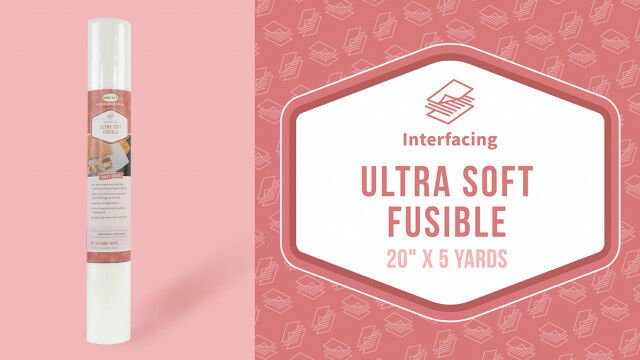 Baby Lock Ultra Soft Fusible Stabilizer 20" X 5 Yards