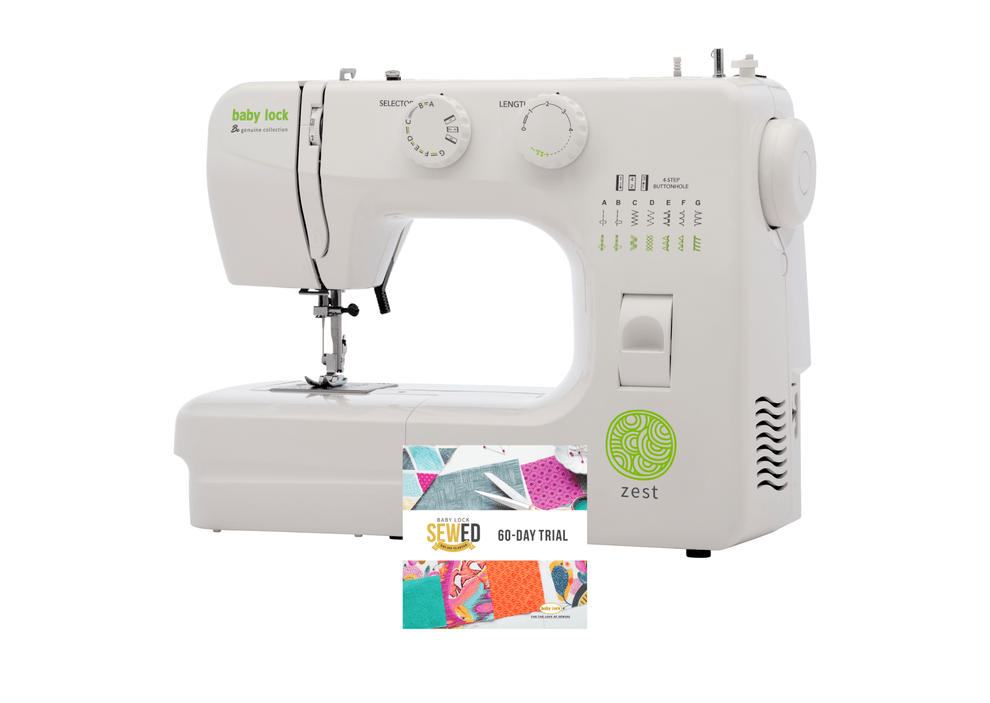 Baby Lock Zest Sewing Machine - Portable & Powerful