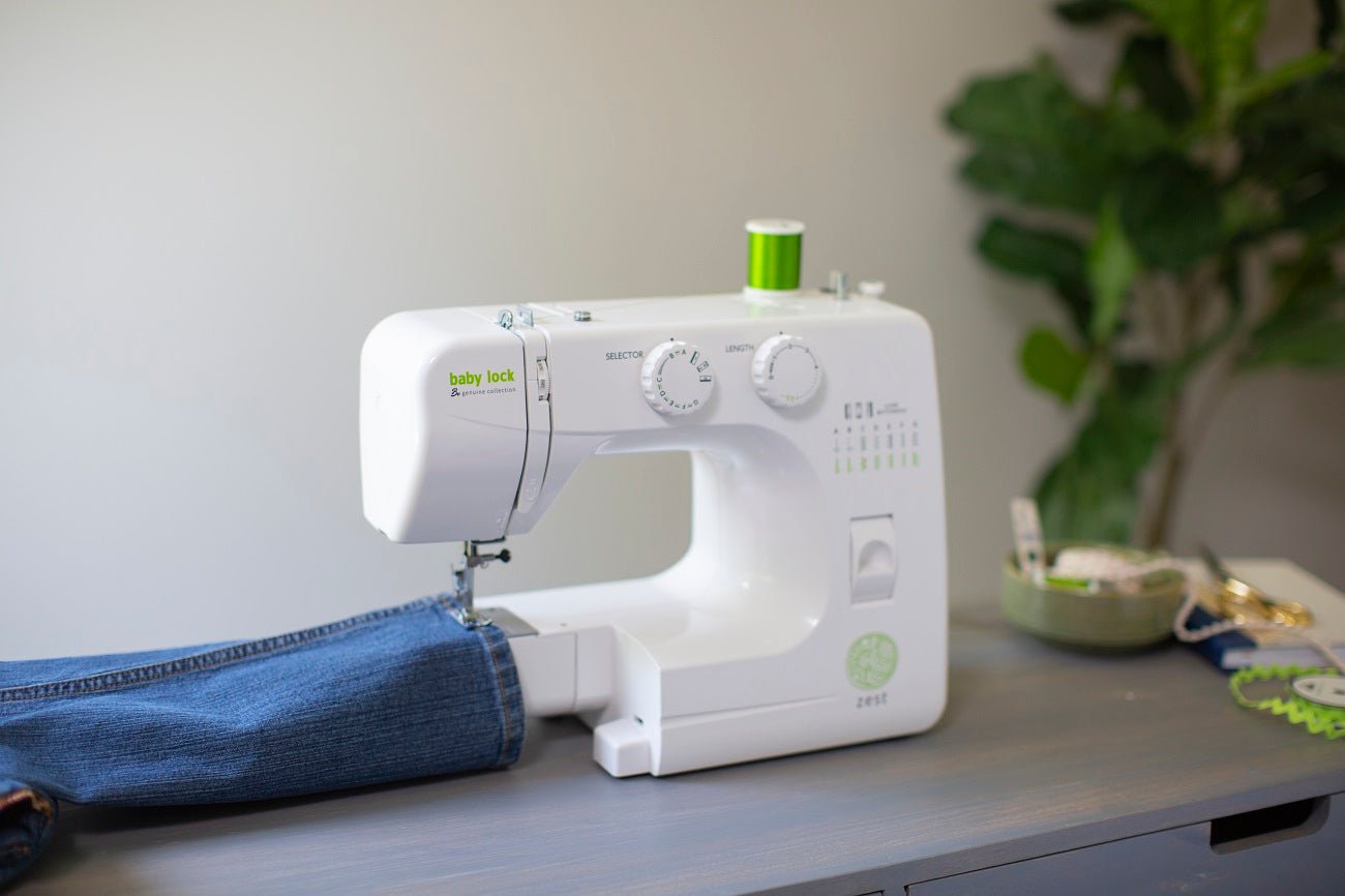 Baby Lock Zest Sewing Machine from the Genuine Collection - with FREE Online Classes