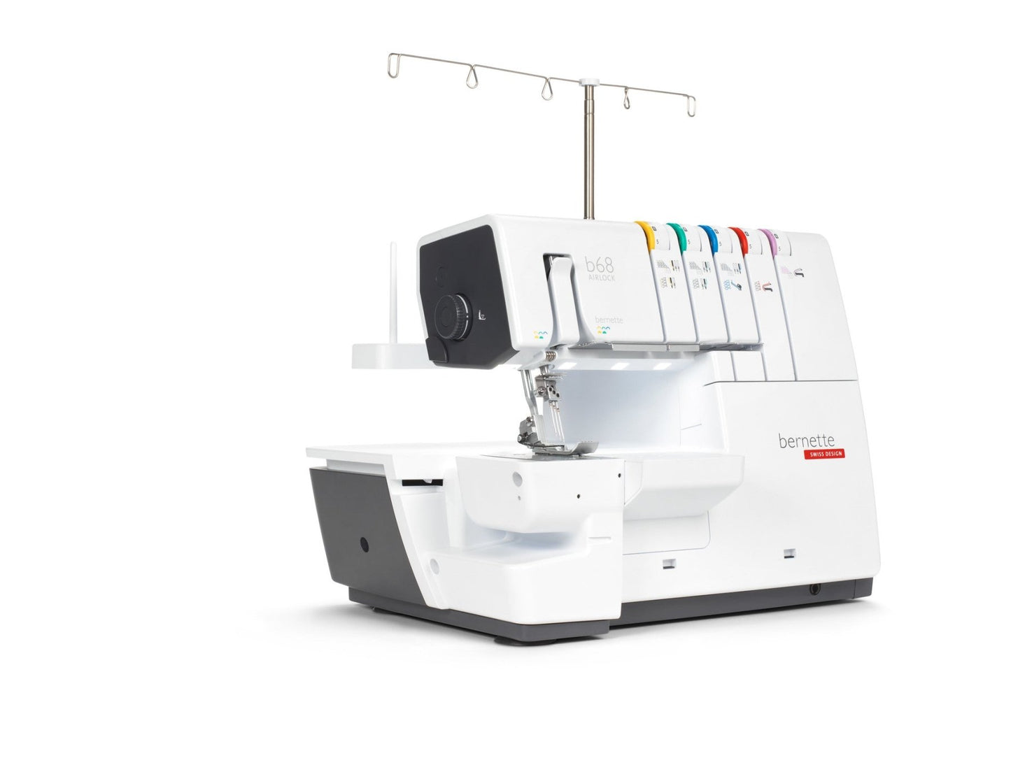 Bernette B68 Airlock Overlock/Coverstitch Combo Machine freearm