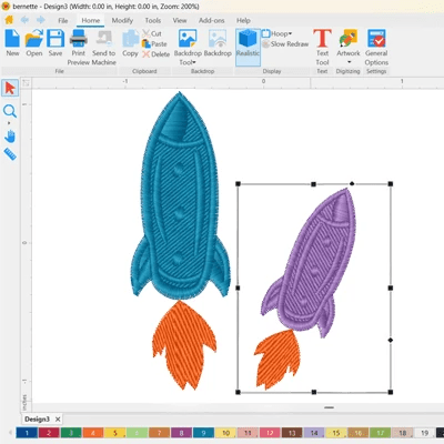 Bernette Embroidery Software by DIME