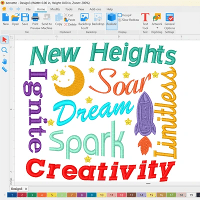 Bernette Embroidery Software by DIME