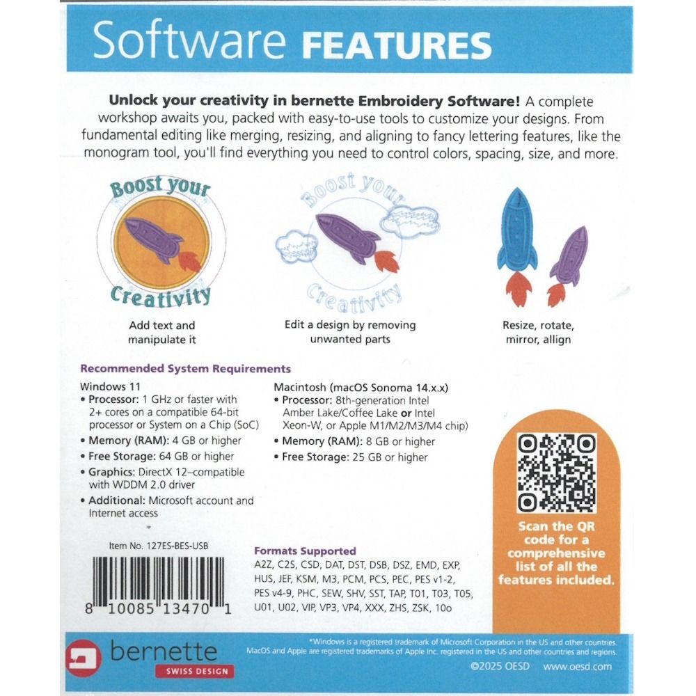 Bernette Embroidery Software by DIME