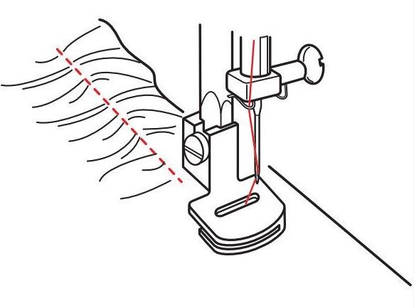 Bernette Gathering Foot b37/b38 | Quality Sewing