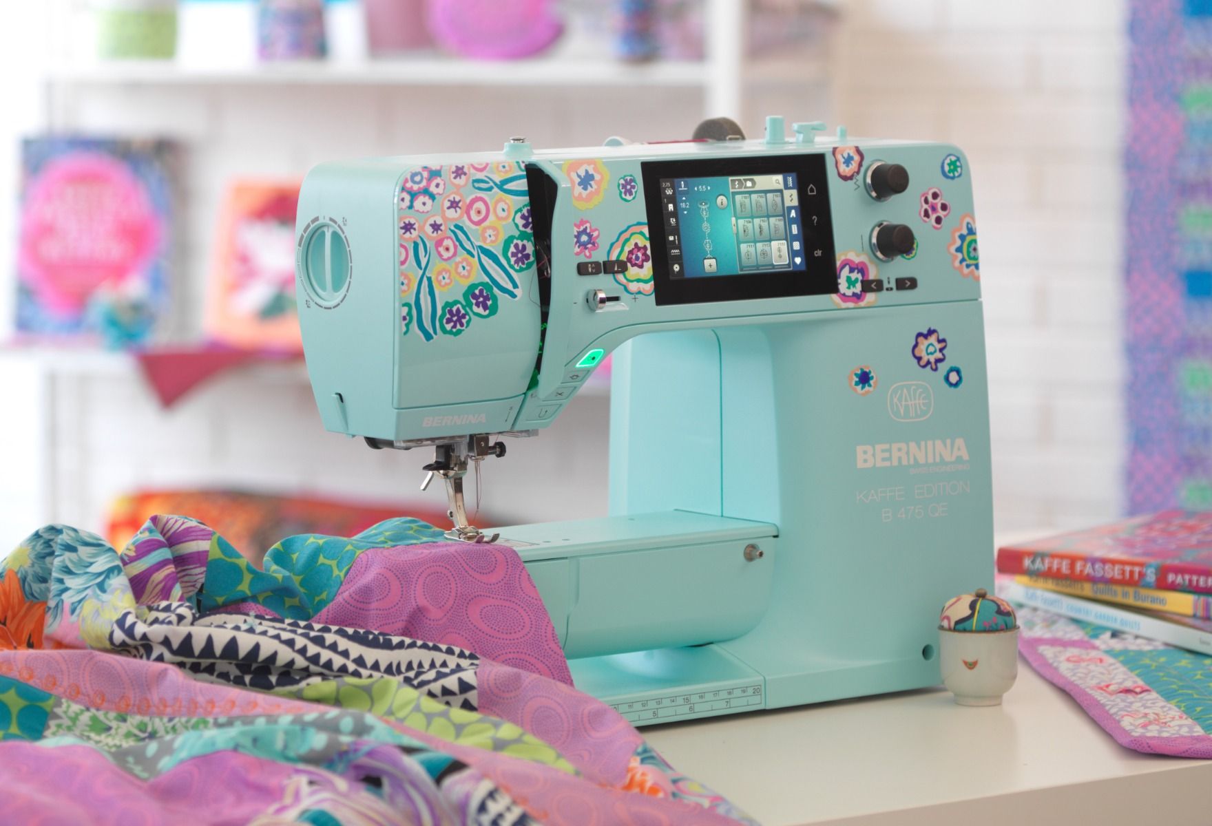 Bernina 475QE Kaffe Special Edition Sewing Machine