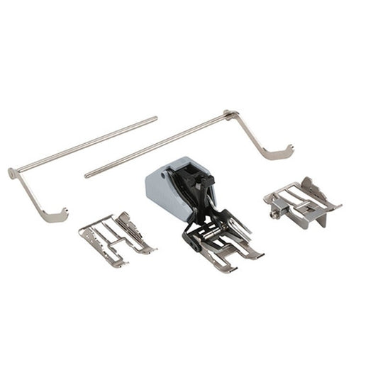 Bernina #50W 9mm Three-Sole Walking Foot with Seam Guide