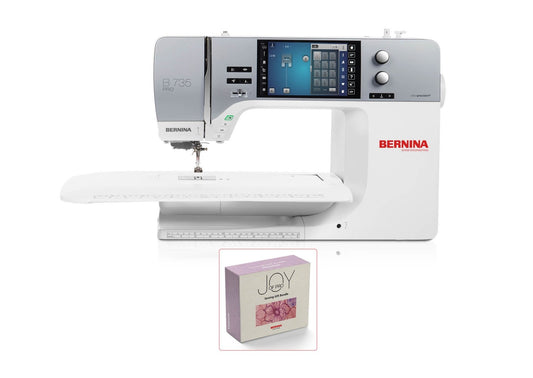 BERNINA 735 Pro Sewing & Embroidery Machine with Free Gift Bundle