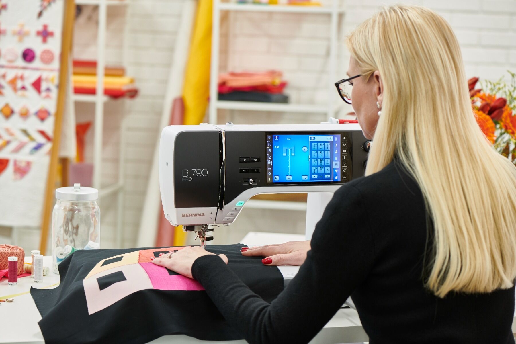 Bernina 790 Pro Sewing, Quilting, & Embroidery Machine