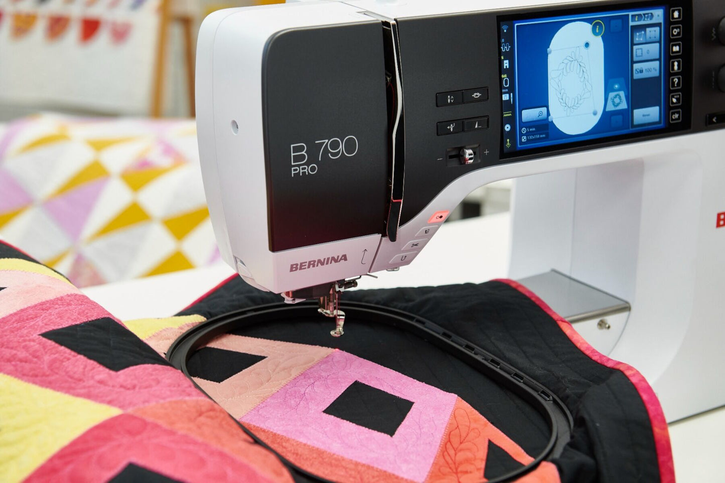 Bernina 790 Pro Sewing, Quilting, & Embroidery Machine with FREE Gifts (23GWP.790 + 107410.70.00 + 106681.70.00)