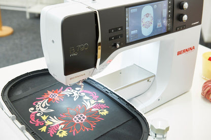 Bernina 790 Pro Sewing, Quilting, & Embroidery Machine with FREE Gifts (23GWP.790 + 107410.70.00 + 106681.70.00)