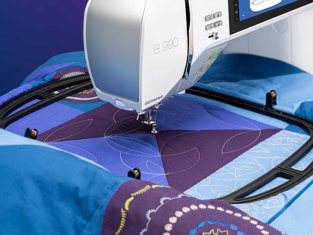 Bernina 990 Sewing, Quilting & Embroidery Machine