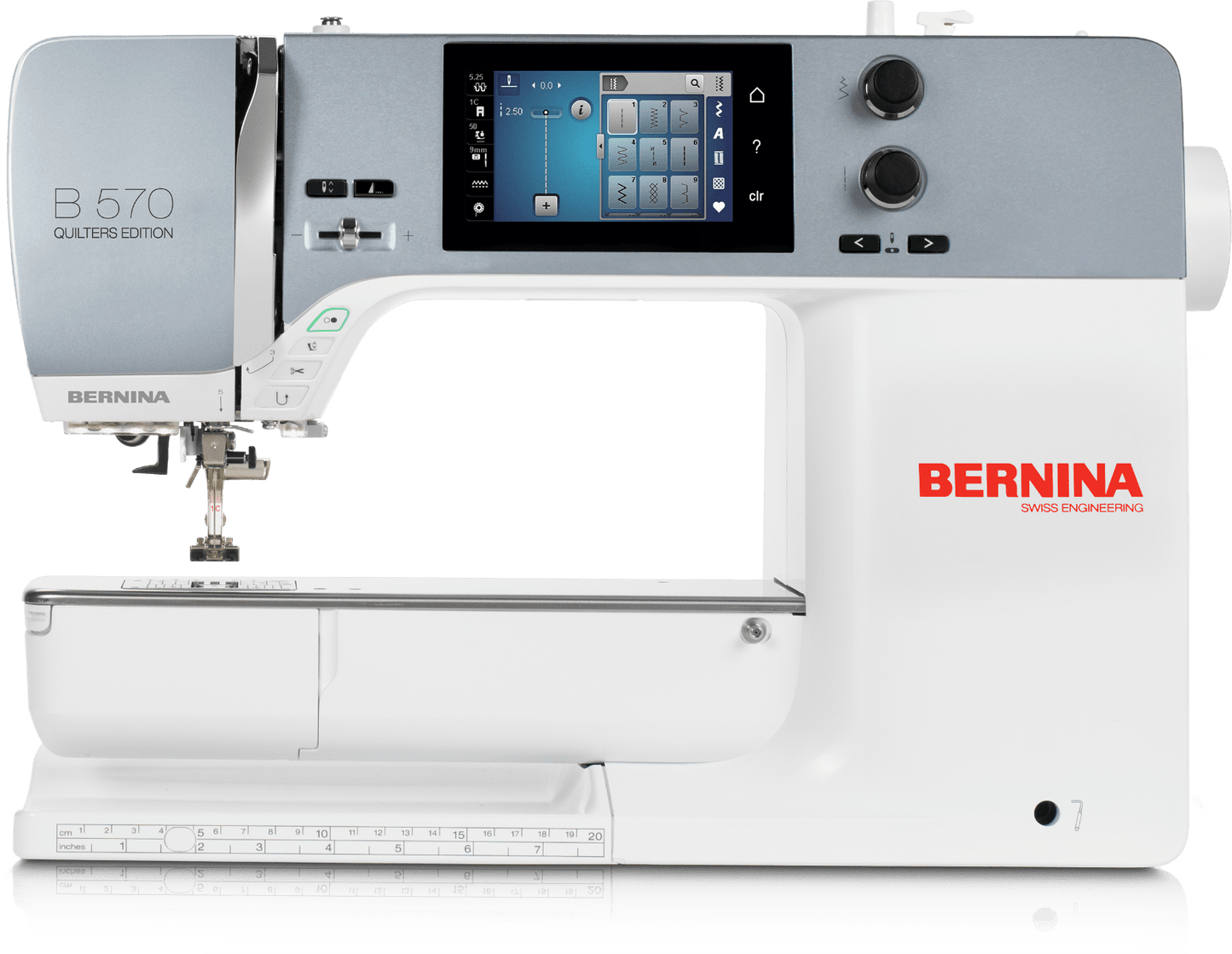 Bernina B570QE Sewing and Quilting Machine with Table - Quality Sewing & Vacuum