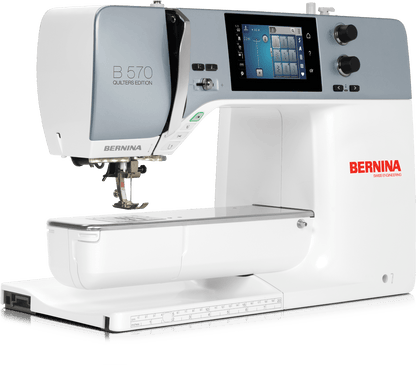 Bernina B570QE Sewing and Quilting Machine with Table - Quality Sewing & Vacuum