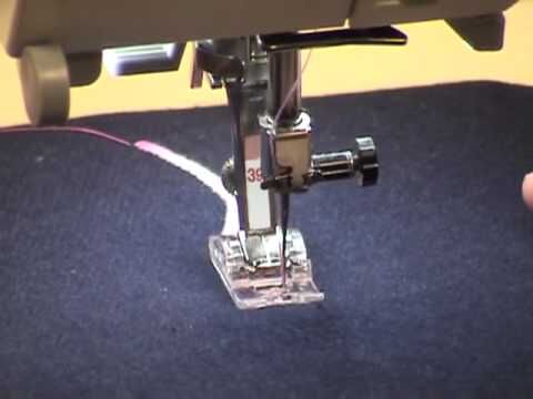 Bernina Embroidery Foot with Clear Sole #39C