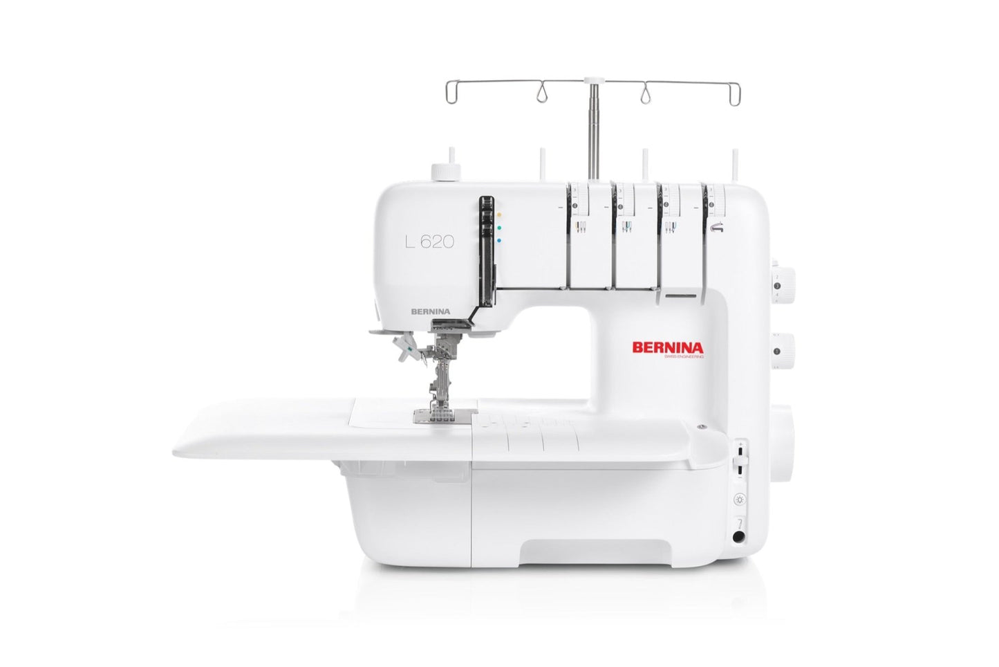 BERNINA L 620 Front View with Slide on Table