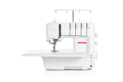 BERNINA L 620 Front View with Slide on Table