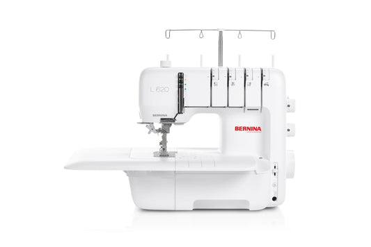 BERNINA L 620 Front View with Slide on Table