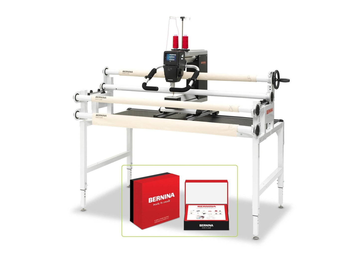 Bernina Q16 Longarm Quilting Machine and Studio Frame