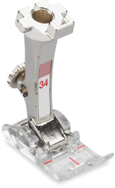 Bernina Reverse Pattern Foot with Clear Sole #34,