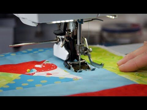 Bernina Three Sole Walking Foot with Seam Guide #50