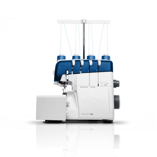 Husqvarna Viking Amber Air S 400 air threading serger