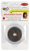 Blade Replacement Pack for Quilters Select 45mm Deluxe Rotary Cutter (1 or 5 pack)