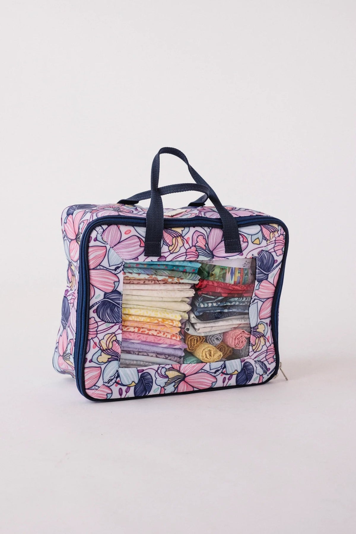 Blue Maisy Fig Fat Quarter Bag