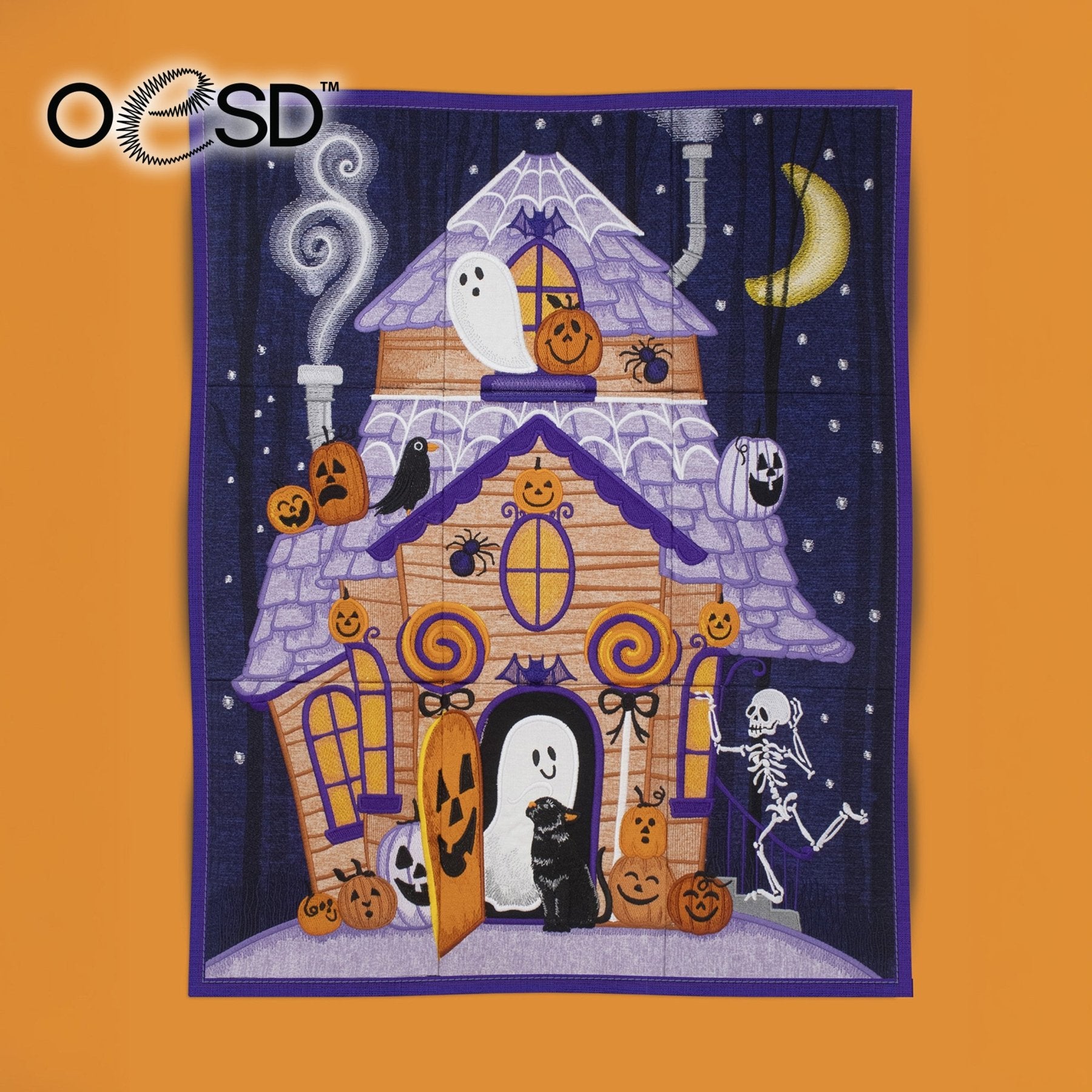 Boo Manor Tiling Scene by Michael Zindell