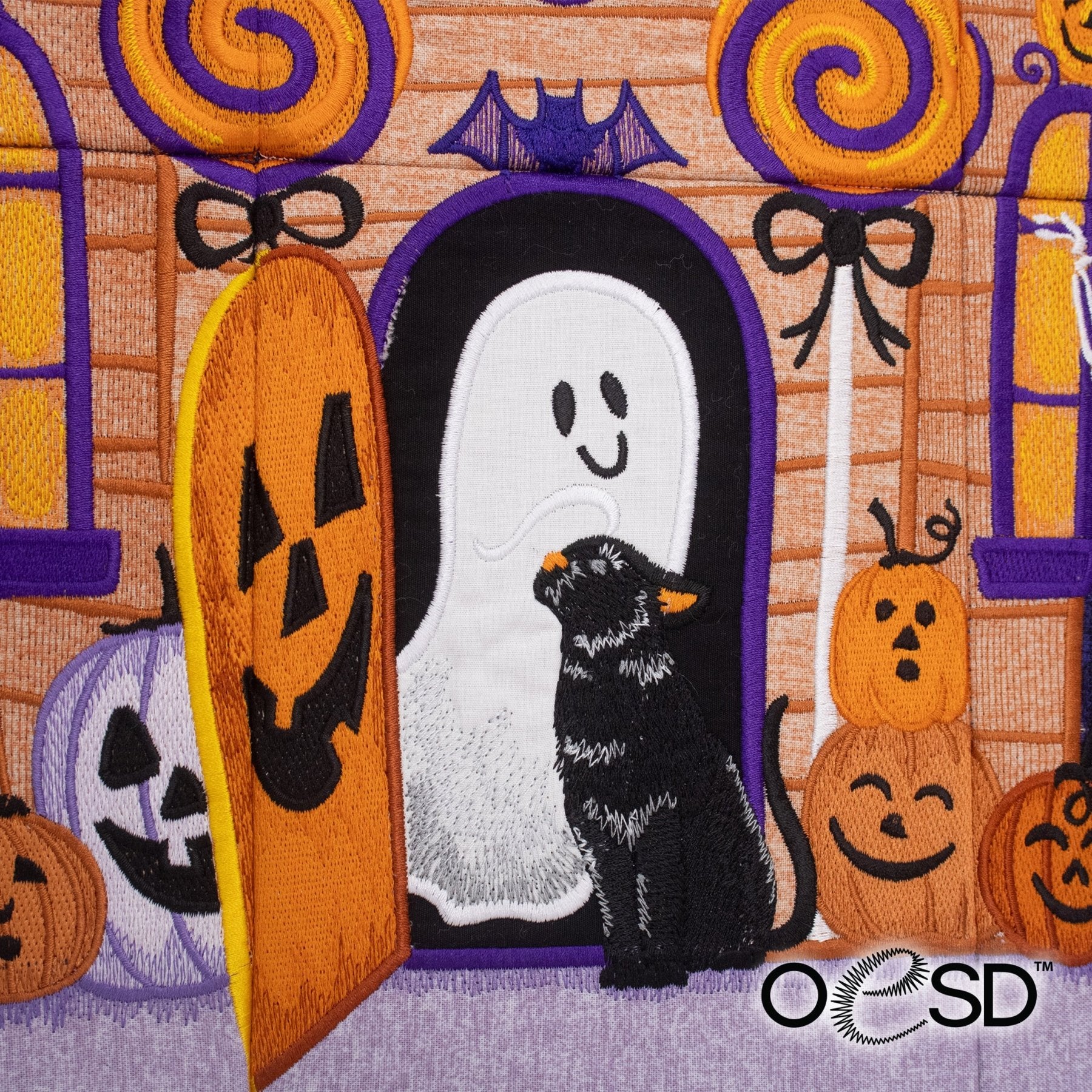 Boo Manor Tiling Scene by Michael Zindell