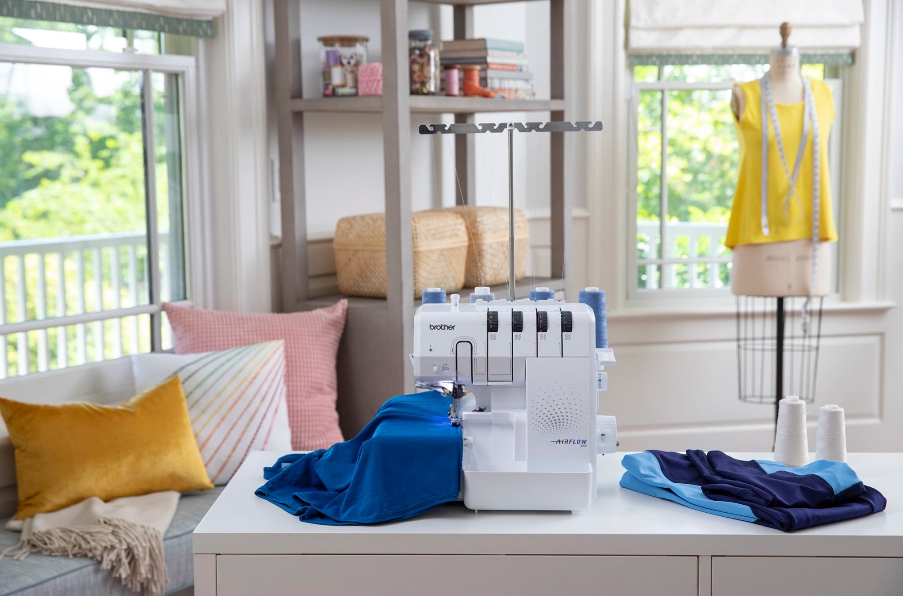 Brother AIRFLOW 3000 Serger – Air Threading Ease