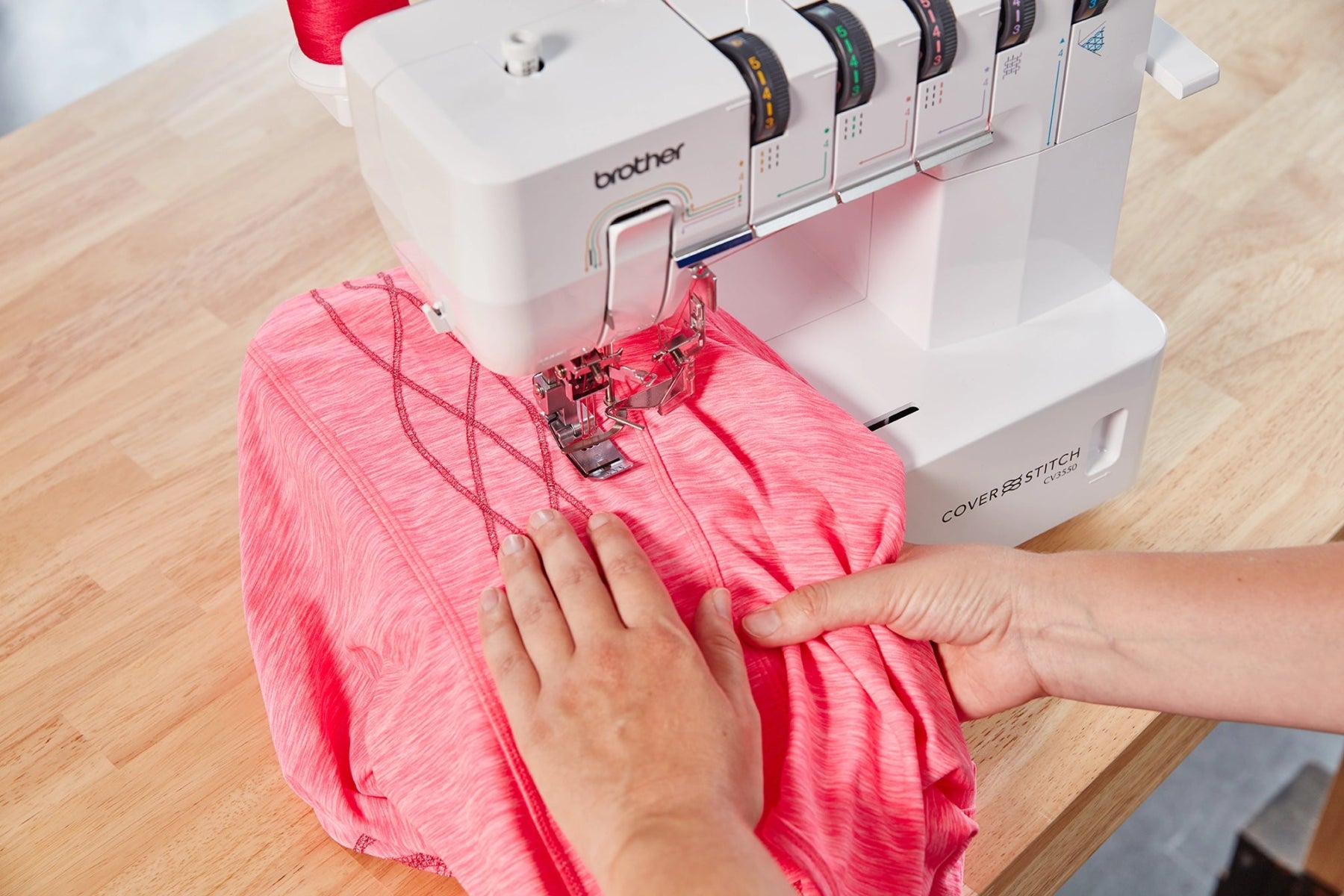 Brother CV3550 Double-Sided Cover Stitch Machine